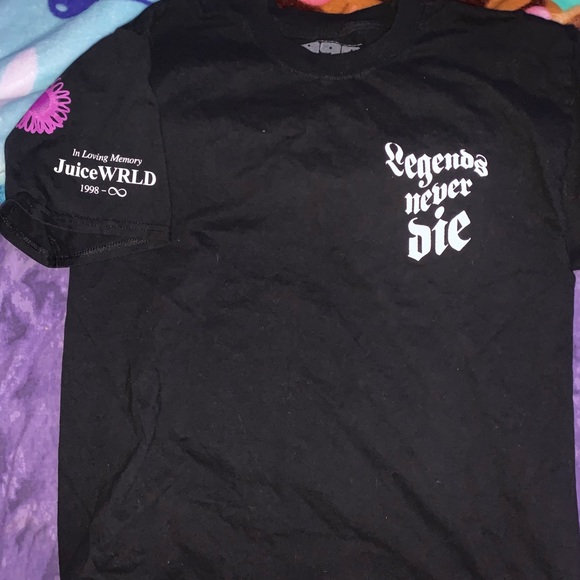 juice wrld butterfly tee - Picture 2 of 2